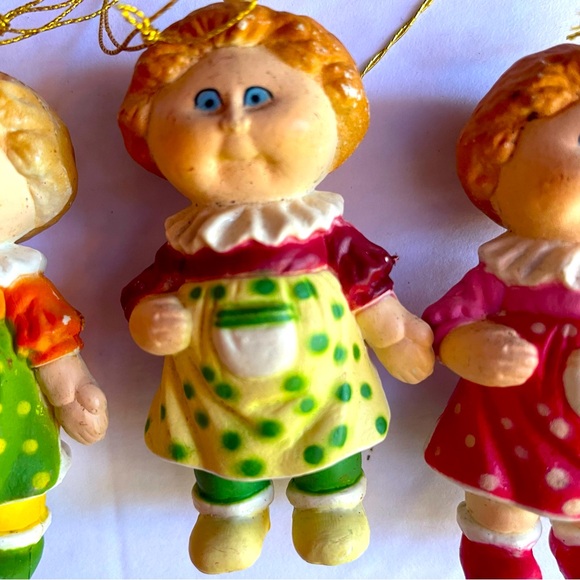 Vintage Cabbage Patch dolls Christmas ornaments - Picture 3 of 5